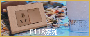 金色面板开关F118系列