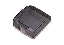 烟灰色透明防水盒     KG8704